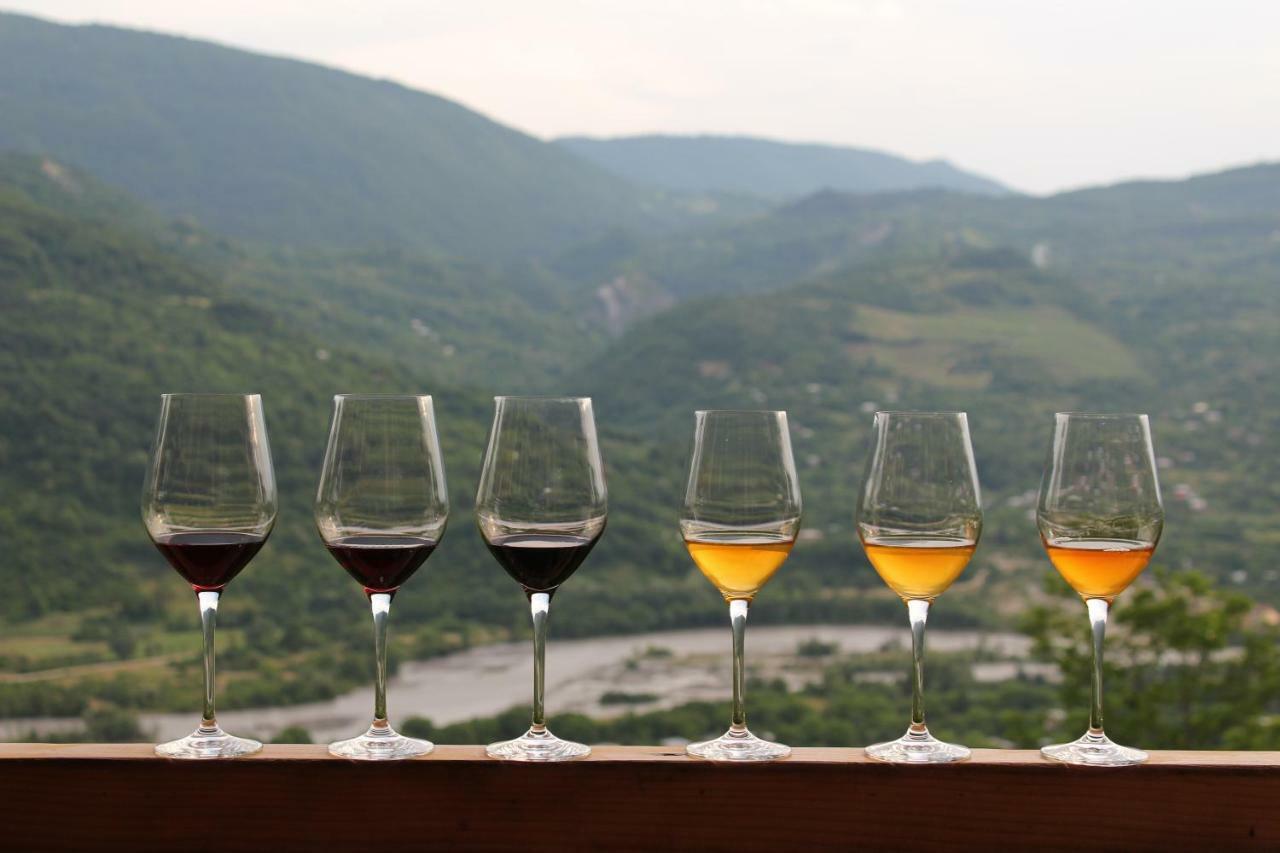 Sadmeli Winery Hotel Ambrolauri Ngoại thất bức ảnh